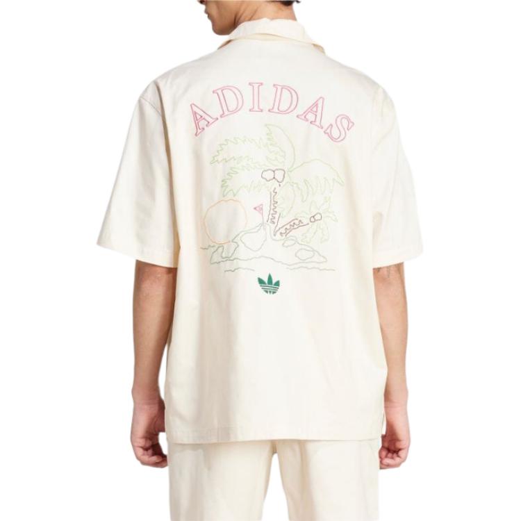 adidas Рубашка Originals Мужская Белая JD6345