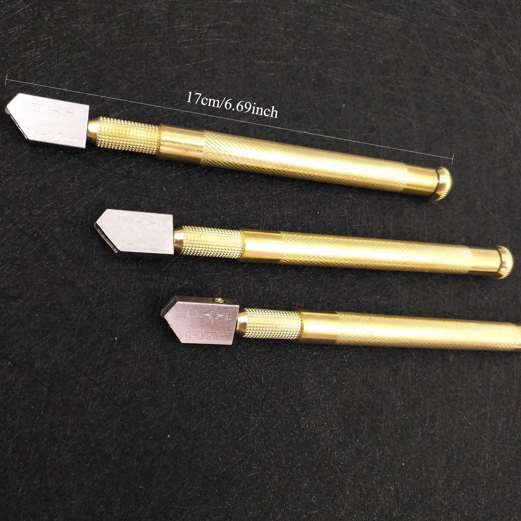 Стеклорез Алмазный резак Инструмент для резки Аксессуары Нескользящая ручка 170 мм Подходит для резки стекла Алмазов и минералов