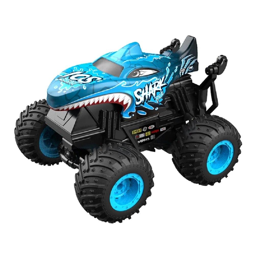 4WD RC Car With Led Lights 2.4G Radio Remote Control Cars Off Road Control Trucks Boys Toys for Children