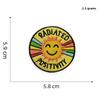 Colorful Cartoon Embroidered Cloth Applique Patch - Summer Style