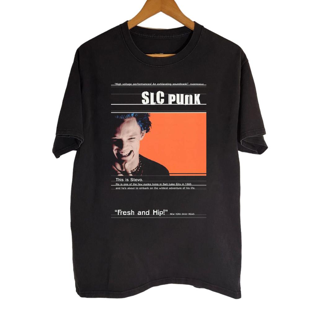 Хлопковая футболка SLC Punk Black Полный размер S-5XL НОВАЯ DS729 Унисекс Футболка