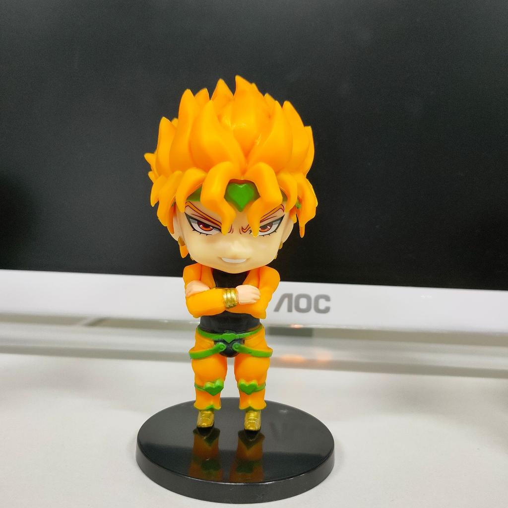 5pcs/set Anime Q Version Josuke Kujo Jotaro Figure Jojo Bizarre Adventure Figure Model Toys