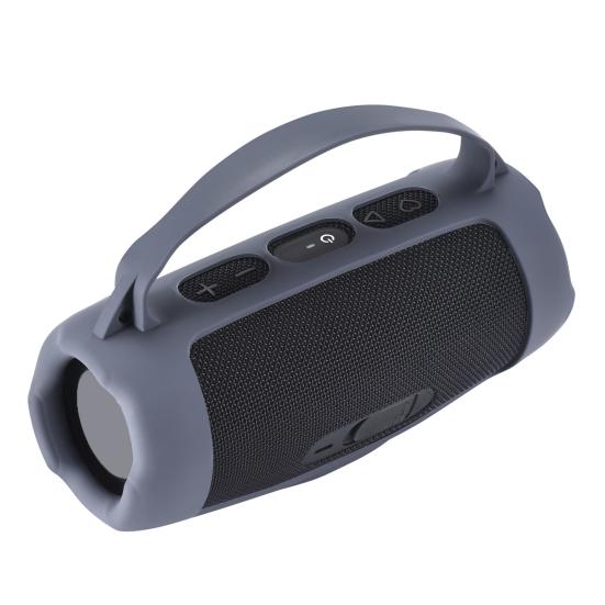 Speaker Silicone Cover Case Shockproof Impact Resistant Simple Installation Travel Carrying Case with Shoulder Strap for JBL Charge 5