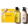 L'OCCITANE Миндальный дуэт для ухода за телом (Масло для душа + Молочная вуаль) Подарочный набор