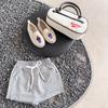 Girls Summer Solid Casual Shorts Korean Skort Baby Pants