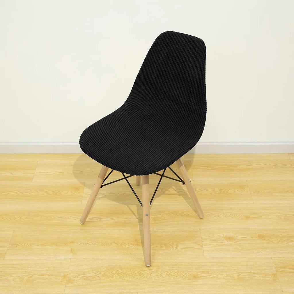 Жаккардовый чехол для стула, эластичные чехлы для обеденных стульев, чехол для сиденья, защита для мебели, съемный 1 шт.