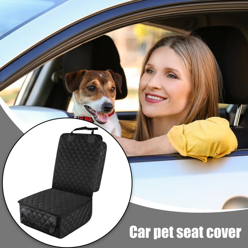 Seat Cover For Dogs Front Dog Car Seat Protector Waterproof Cover Easy-to-Clean Full Protection Pad Breathable Mat Detachable