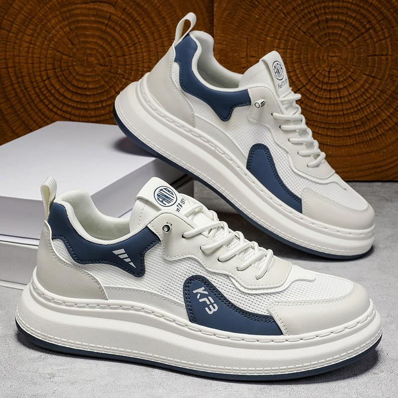 Новые модные мужские удобные туфли на все времена года для студентов, мальчиков, трендовые мягкие дышащие повседневные кроссовки для бега