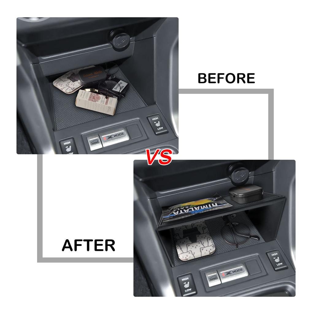 Sixthsmoy Для Subaru Forester 2013-2018 Средний Центральный Подлокотник Ящик для хранения Переключатель передач Центральный Подлокотник Органайзер Лоток Аксессуары