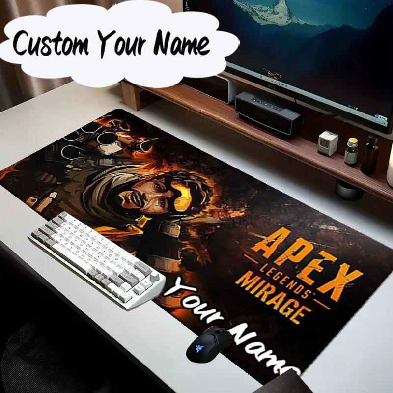 Custom Name Mouse pad Space Explorer Adventure Mouse Pad Desk Mat, Non-Slip Rubber Backer Pad For Computer Notebook Gaming Mouse Pad Birthday Gift