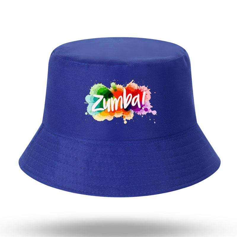 Love Zumba Dance Print Мужчины Женщины Панама Открытый солнцезащитный крем Пляжная Кепка Рыбацкая шляпа Солнцезащитная кепка для рыбалки