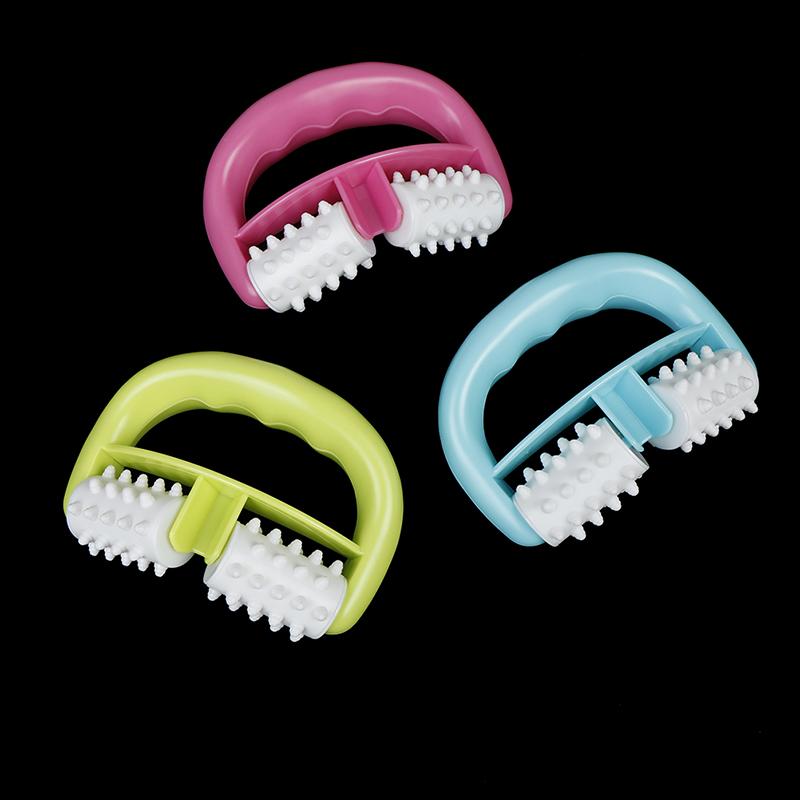 Ручной антицеллюлитный массажер для всего тела, облегчение боли в спине, роликовый массажер