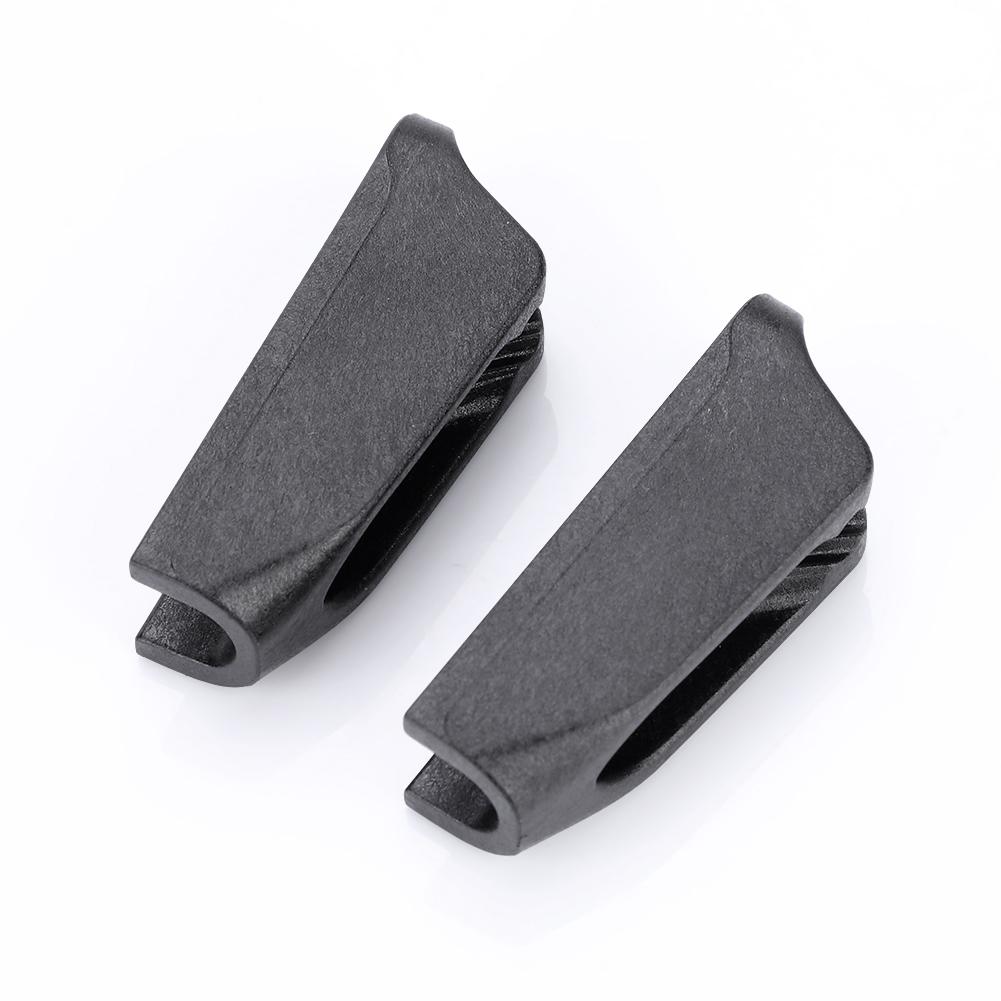 1 пара прочных черных пластиковых пряжек для палубного троса для байдарок, каноэ, гребных лодок