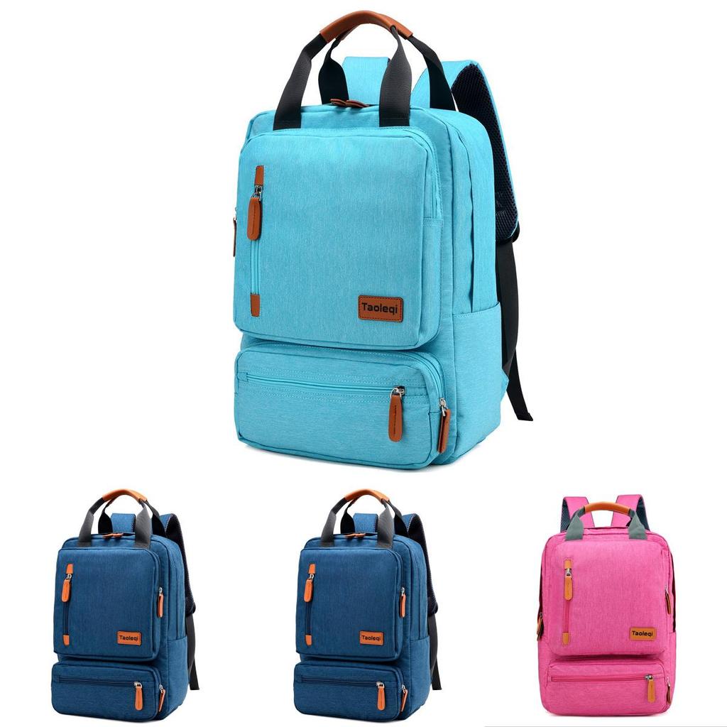 Unisex Canvas Backpack With Soft Wear Resistant Material And High Storage Capacity