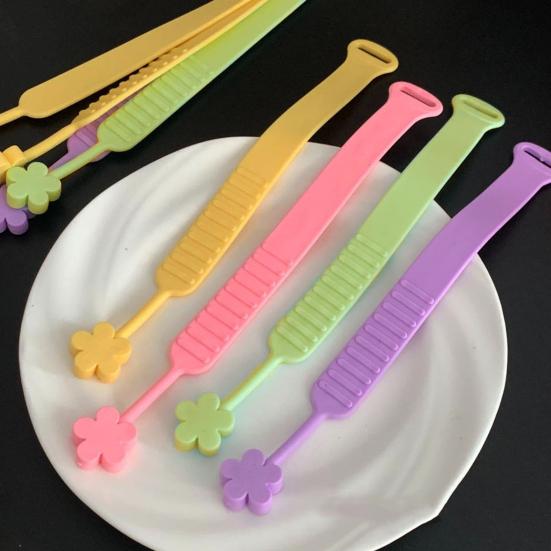 2 шт., силиконовый подъемник для крышки унитаза, цветочный дизайн, многоуровневая регулировка, защита от грязи, крышка сиденья, ручка крышки, подъемное устройство, аксессуары для ванной комнаты