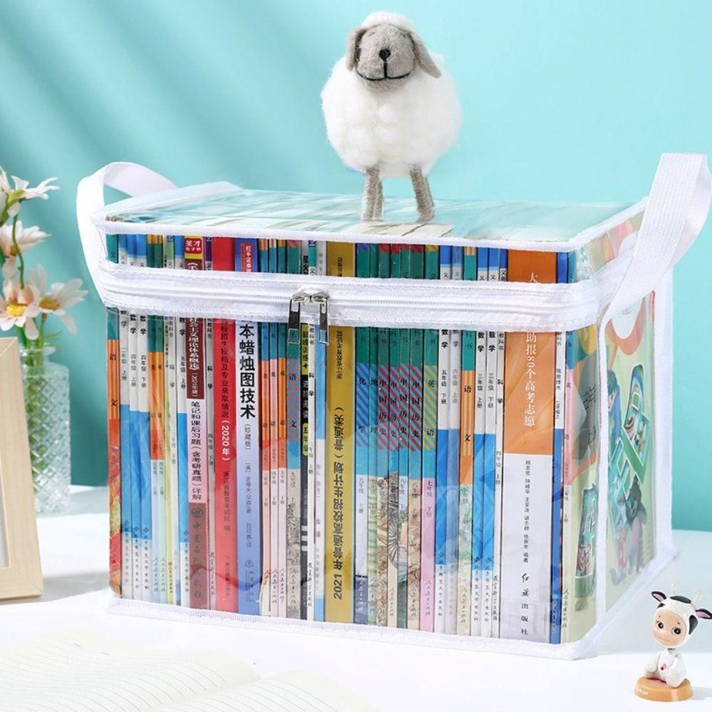 Collection Storage Container Oversize Collapsible Handbag Portable Book Storage Bag  Snacks