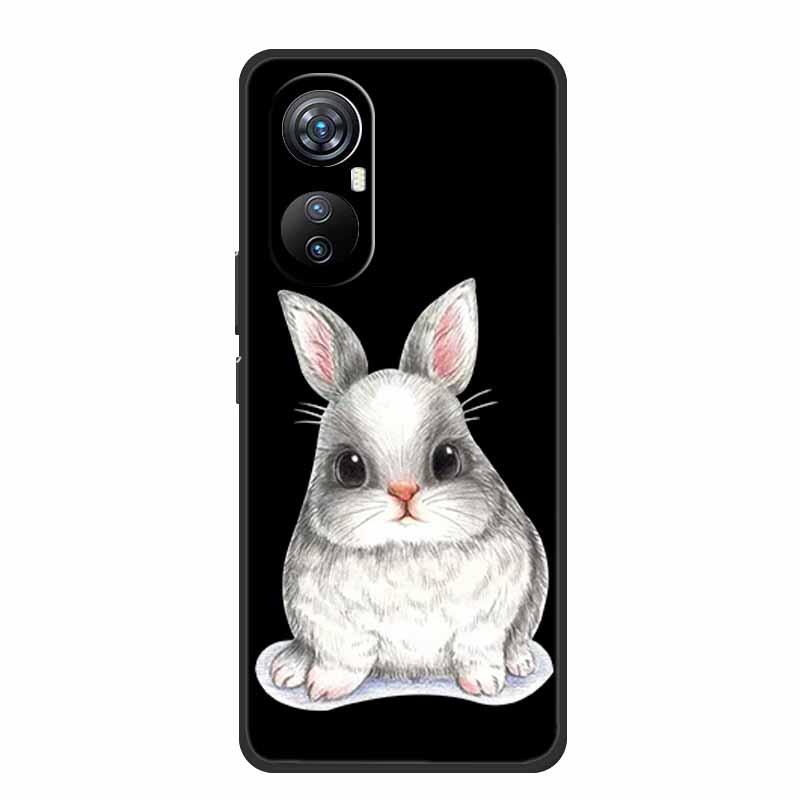 Чехол Для Blackview A200 Pro Чехол Милый Мультяшный Черный Силикон Мягкие Чехлы Для Телефона Для Blackview A200 Pro Задняя Крышка Чехол A200Pro