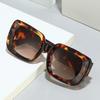 Квадратные Популярные Модные Женские Солнцезащитные Очки Ретро Градиентные Линзы UV400 Мужские Тренд Солнцезащитные Очки