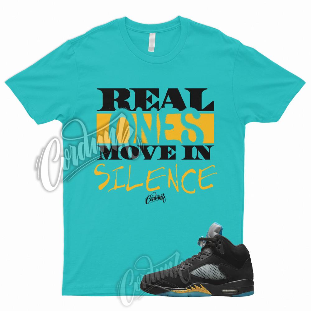 REAL T Shirt to Match 5 Aqua Black Aquatone Taxi Yellow Pollen V Tone Teal 1 Unisex T-Shirt