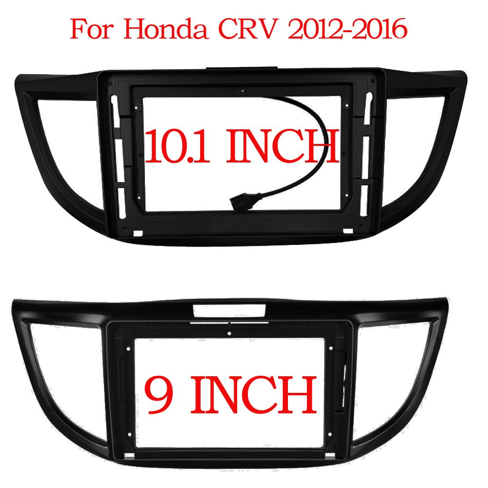 9/10-дюймовый автомобильный адаптер для рамы, декодер Canbus Box, Android, радио, аудио, комплект для установки панели приборов для Honda Crv C-rv 2012-2016