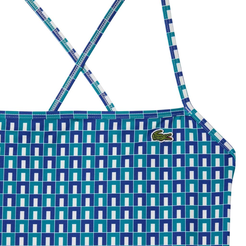 Lacoste Женский/Дамский купальник-монокини Robert George с геометрическим принтом