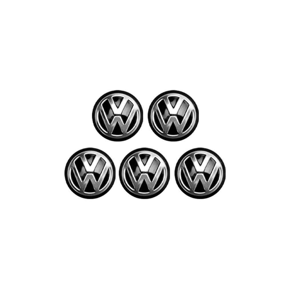 Для VW Volkswagen Jetta MK5 Golf 2/5/10 шт. 14 мм Автомобильный брелок-наклейка Эмблема Замена Для Volkswagen VW GTI Golf Passa
