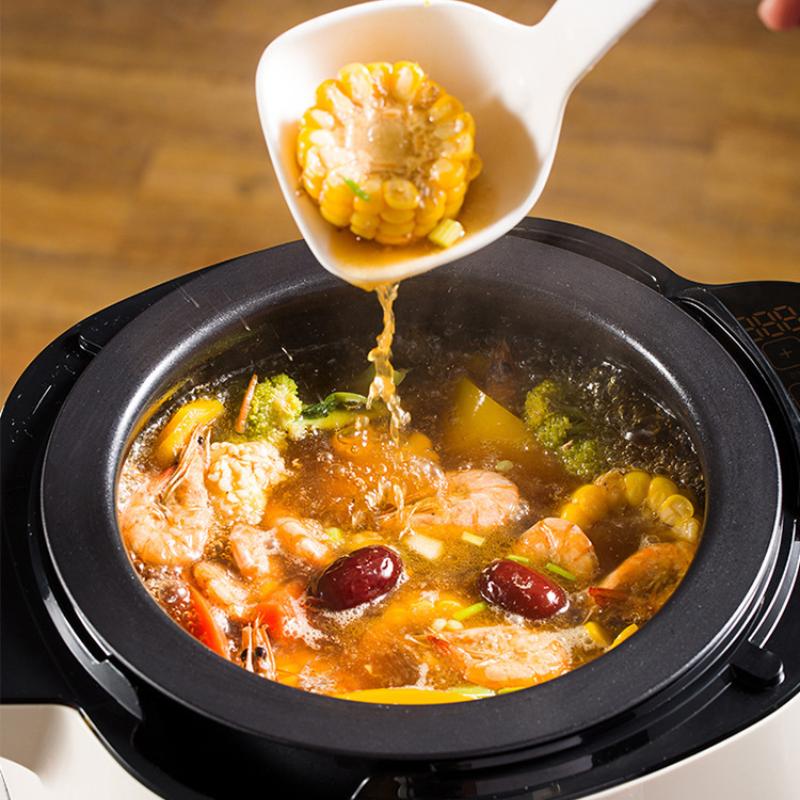 Полностью автоматическая машина для приготовления пищи, многофункциональная плита, интеллектуальный робот для жарки риса, сковорода с антипригарным покрытием, барабанная машина для жарки