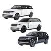 МояМашина 1:Модель автомобиля Land Rover Range Rover SV 2022 Масштаб 1:24 Металлическая литая модель - Черная версия Коллекционная фигурка