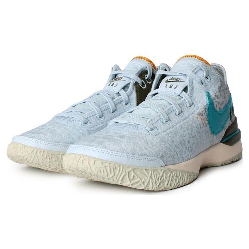 Nike Zoom LeBron NXXT Gen Blue Tint Мужские кроссовки Teal-Nebula Guava-Ice DR8784-400