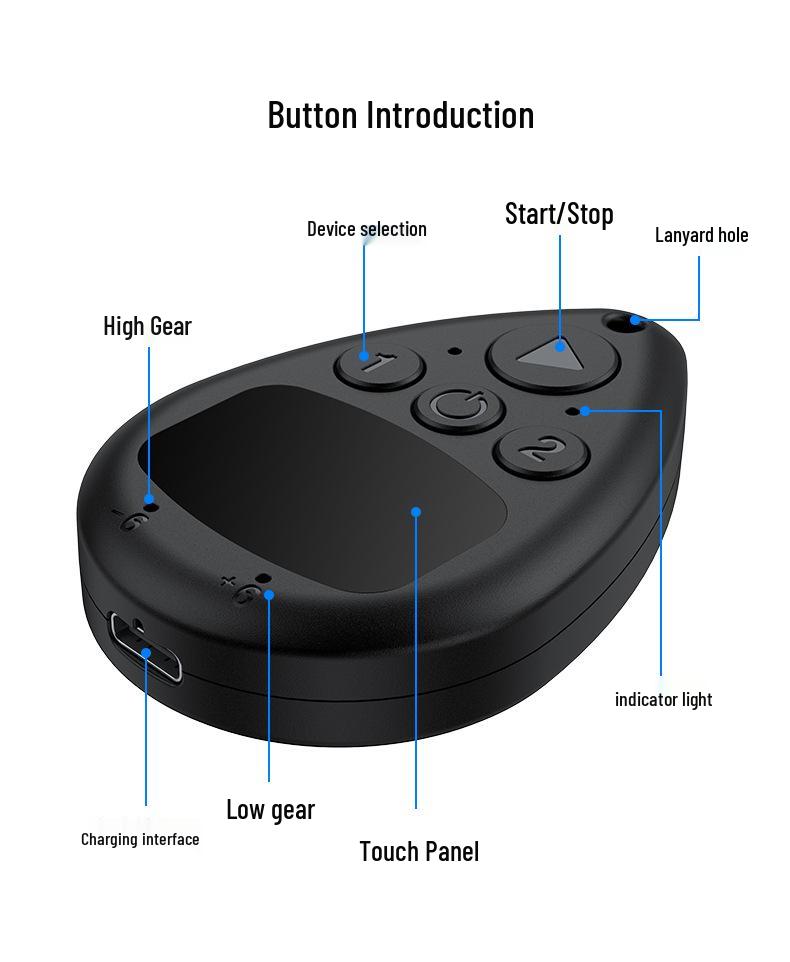 Беспроводной Bluetooth кликер с сенсорным экраном высокого класса - Повышенная чувствительность