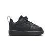 Nike Court Borough Low Recraft TD Тройные черные детские кроссовки DV5458-002