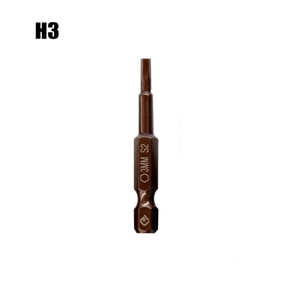 Hexagon Screwdriver Bit Vanadium Steel 50mm Durability