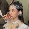 Performance Show Crystal Rhinestone Hairband Luxury Boho Headband  Women Jewelry