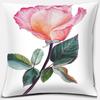 Fashion Rose Printing Series Pattern Pillowcase Square Pillowcase Home Office Decoration Pillowcase