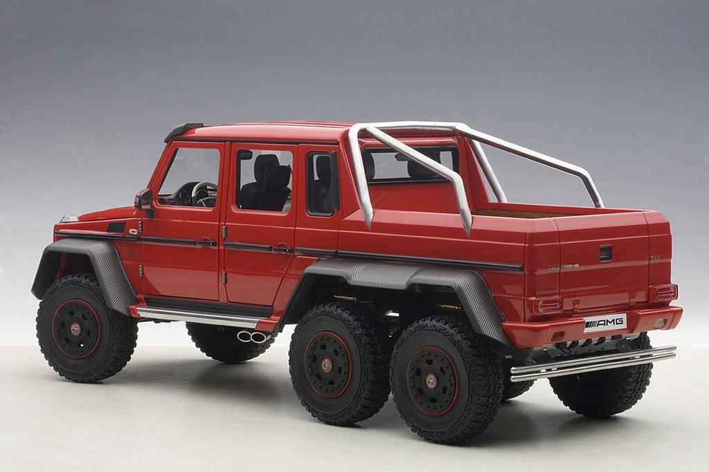 AUTOart Масштаб G63 AMG 6X6 1/18 Mercedes-Benz (красный)