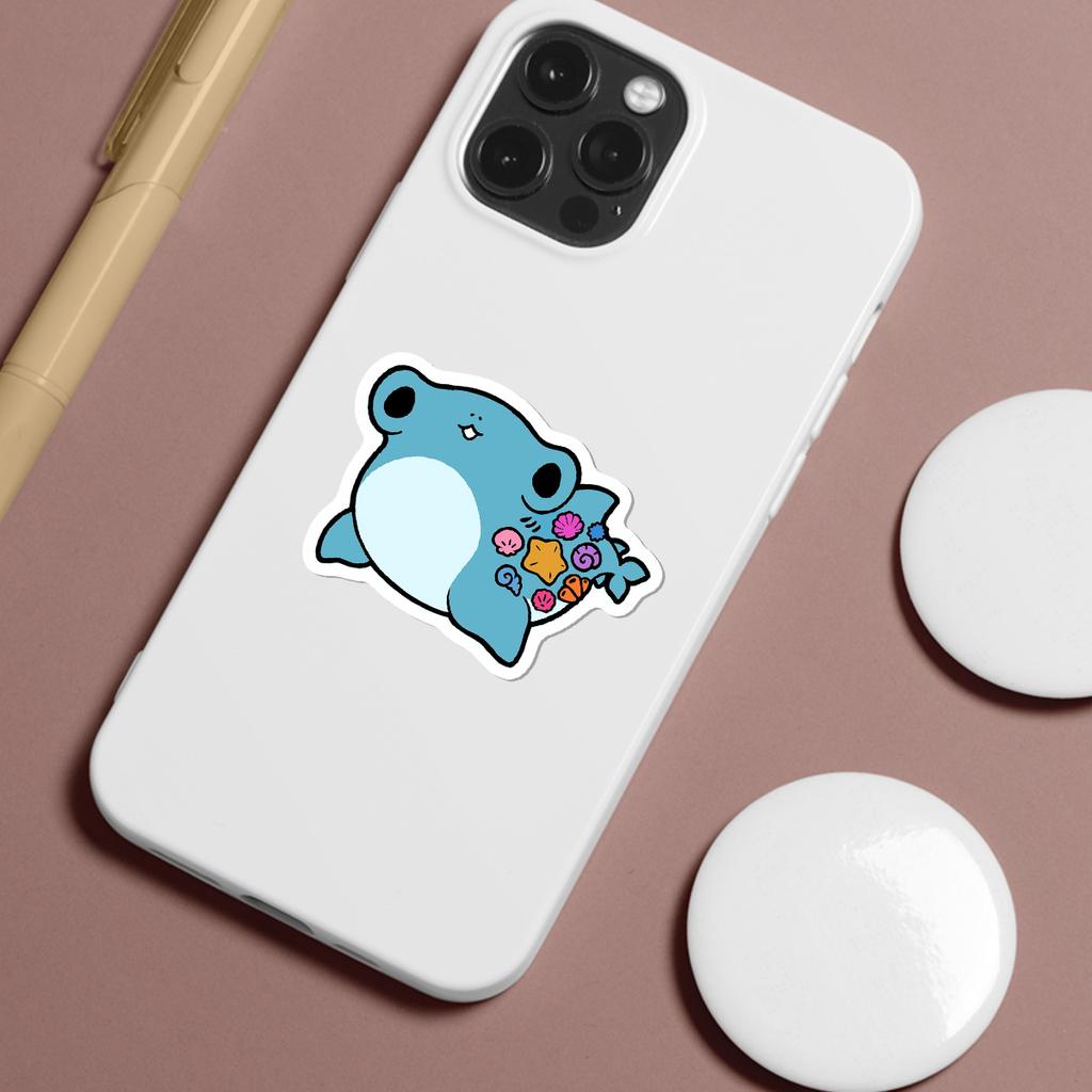 50 Cute Cartoon Animals Doodle Stickers Creative Animal Stickers Mobile Phone Computer Waterproof Decorative Stickers