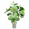 Silk Leaves Artificial Plant Multicolor Fake Plant Creative Faux Greenery Leaves  Desktop Ornament