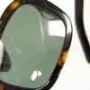 Used 11569 Square Shape Eyewear SPR11X-F 7968 Wellington Plastic Clear Black Demi Pattern Logo Acetate Havana Unisex