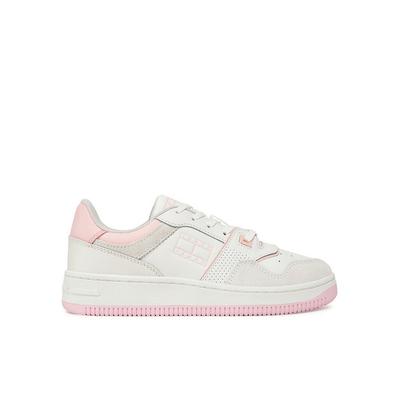 Кроссовки Tjw Retro Basket Washed Suede EN0EN02773 белый