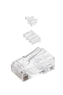 Elecom Разъем RJ45 с нагрузочной планкой, упаковка 100 шт., LD-6RJ45T100/L