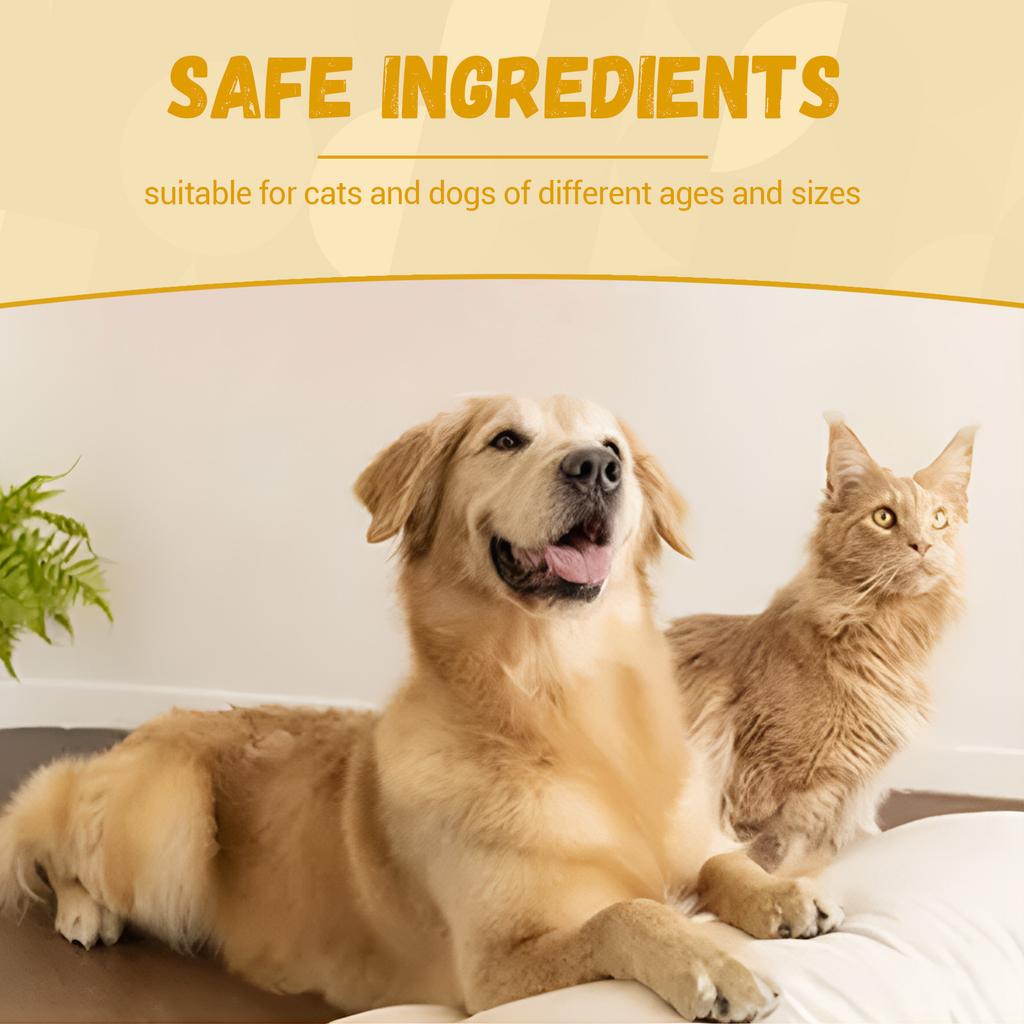 Pet Nutritional Supplement for Cats and Dogs - Boost Energy Vitality, Enhance Nutrition, Pet Body Care, Dog Cat Health