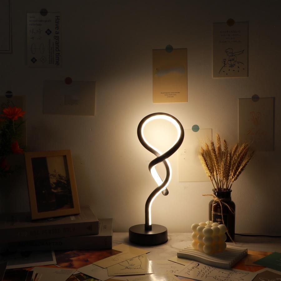 1шт креативная тыква форма простой светильник для спальни трехцветный затемняющий настольный декоративный светильник