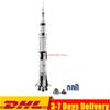 В наличии 37003 Apollo Saturn V Space Launch 60003 Apollo 11 Moon Space Rocket Lunar Lander Model Building Blocks Toy 10266 21309