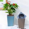 Self-Watering Plant Pot with Drainage Holes Automatic Watering Flowerpot Water Storage Planter for Indoor Outdoor Plants