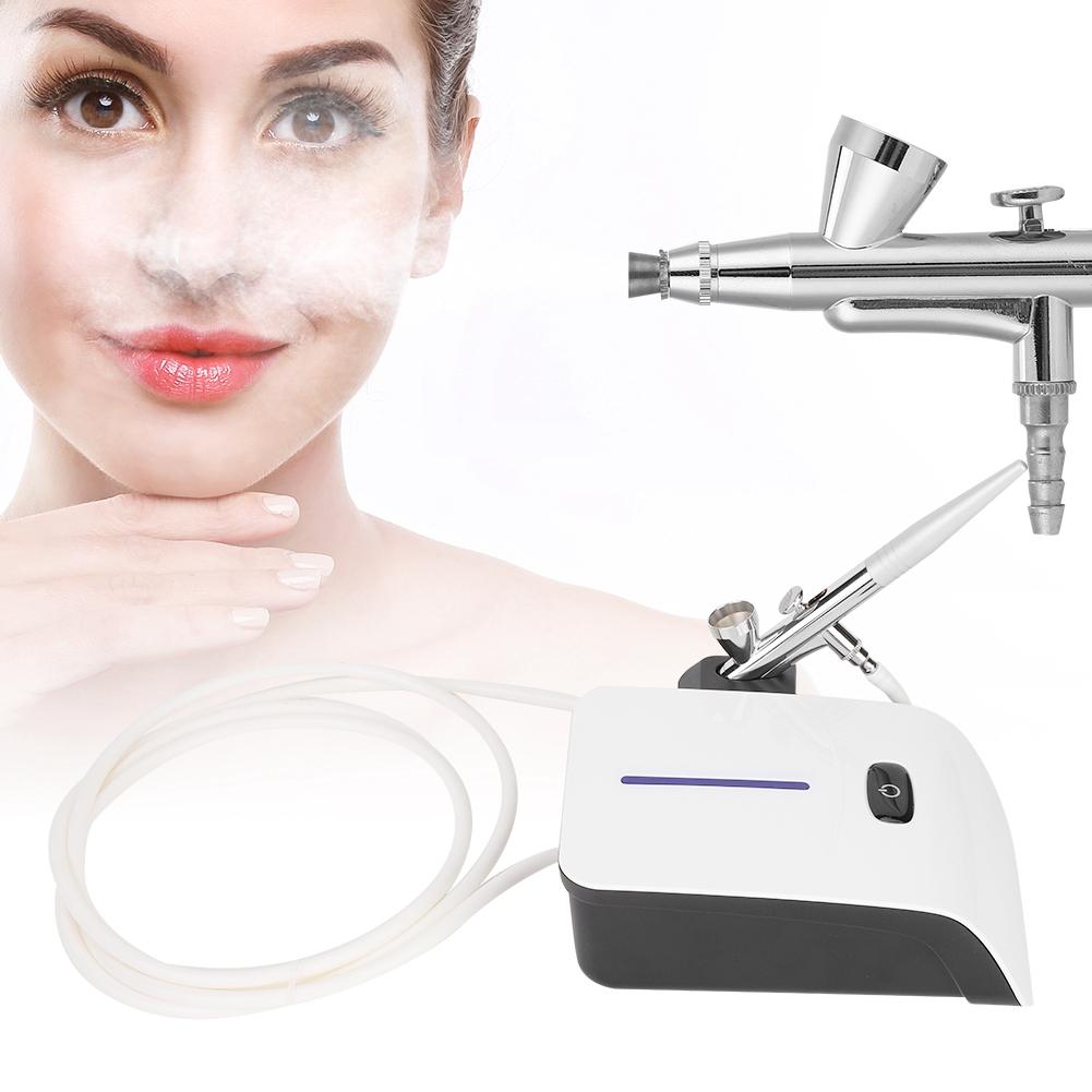 Mini Oxygen Air Compressor Set Skin Moisturizing Spray Painting Tattoo Kit