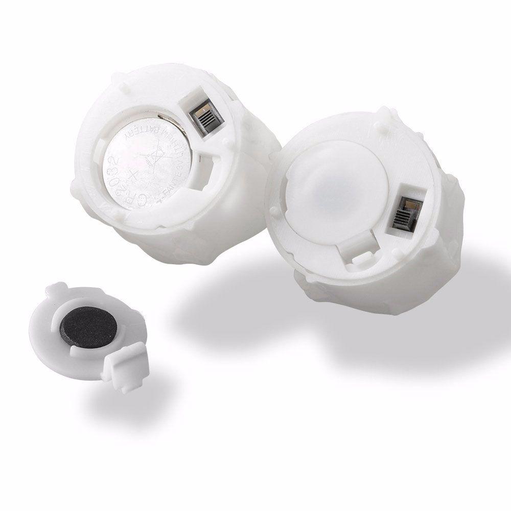 Для Рождества Хэллоуина беспламенные электрические свечи светодиодные чайные свечи желтые мерцающие свечи на батарейках