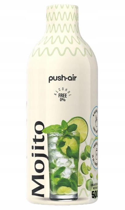 Mojito soda fountain syrup 500ml, mint and lime refreshment without alcohol