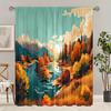 2 шт. - Размер рисунка можно изменить - Штора с принтом - Материал полиэстер - Спальня, гостиная, кабинет