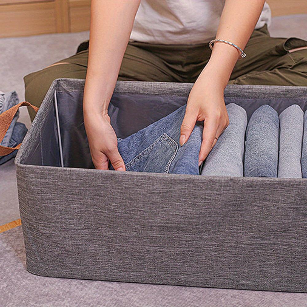 Foldable Storage Box, Wardrobe, Clothing Sorting and Storage Box, Home Fabric Storage, Pants and Clothes Storage Basket