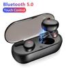 Wireless Earphones Poratable Smart Touch Rechargeable Bluetooth-compatible 5.0 In-ear Headset for Running